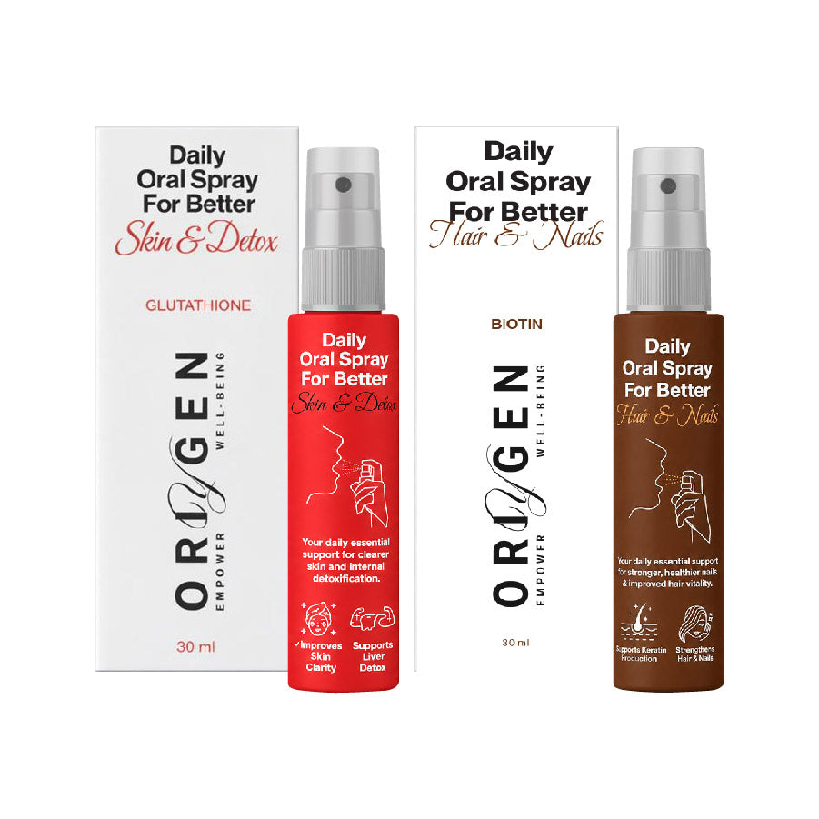 Skin and Hair Health Combo | Glutathione + Biotin