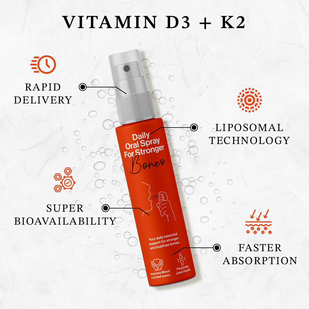 Essential Health Combo | Vitamin D3 & K2 + Vitamin B12 | Basics of Healthy Life | 30ml - 2 Months | Daily Dose of Good Health