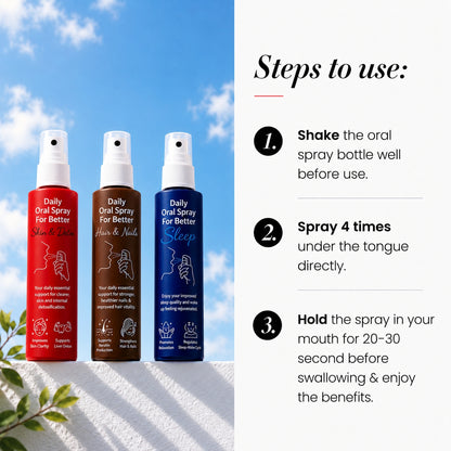 Beauty Health Combo | Melatonin + Glutathione + Biotin