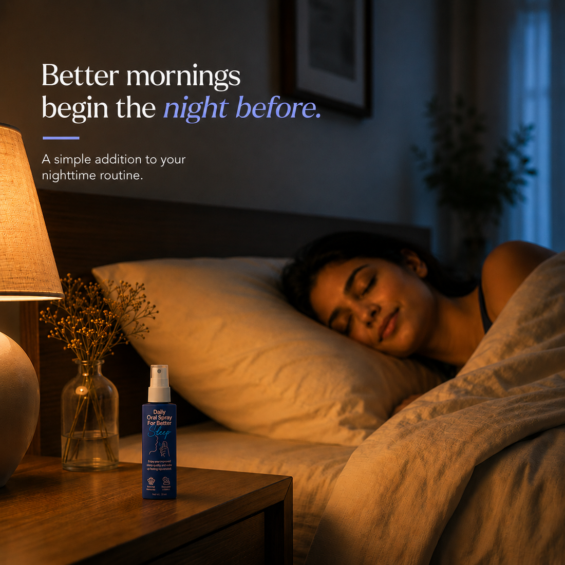 Melatonin for Sound Sleep | 30ml - 2 Months | Brain Support | Natural Sleep Aid | Liposomal Technology