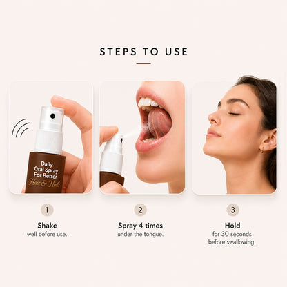 Biotin for Stronger Hair | 30ml - 2 Months | Supports Keratin Production | Hair &amp; Nail Health Formula | Liposomal Technology