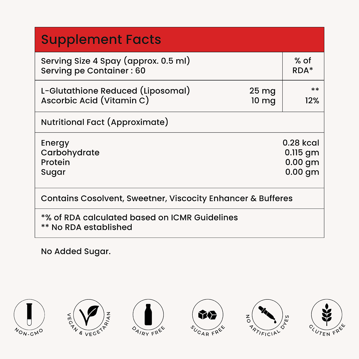 Glutathione for Radiant Skin | 30ml - 2 Months | Antioxidant Support | Skin Brightening Formula | Liposomal Technology