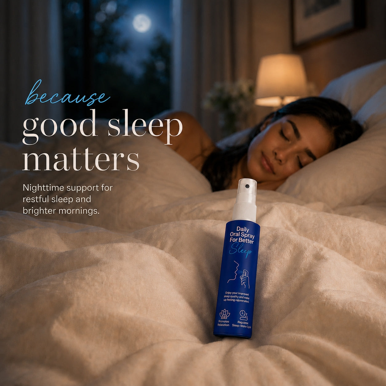 Melatonin for Sound Sleep | 30ml - 2 Months | Brain Support | Natural Sleep Aid | Liposomal Technology